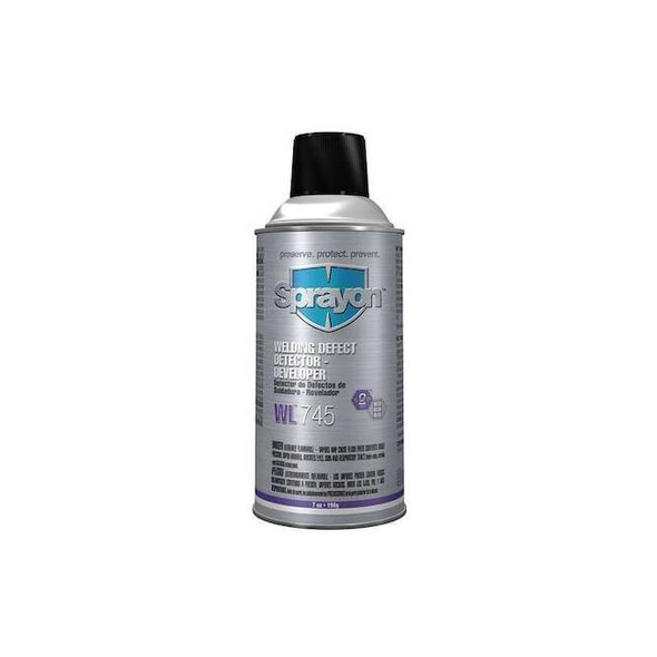Sprayon Welding Defect Detector Developer, 12 Oz. WL745 Pack of 12