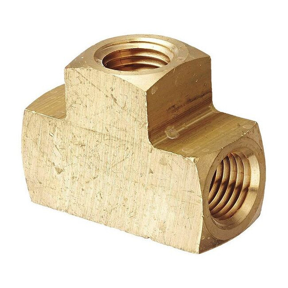Weatherhead Tee Brass 1/4In, 3700X4 3700X4