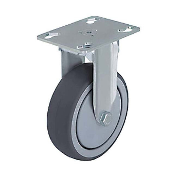 Manufacturer Varies Plate Caster,Rigid,Rubber,2 13/16"H BPA-TPA 50KF