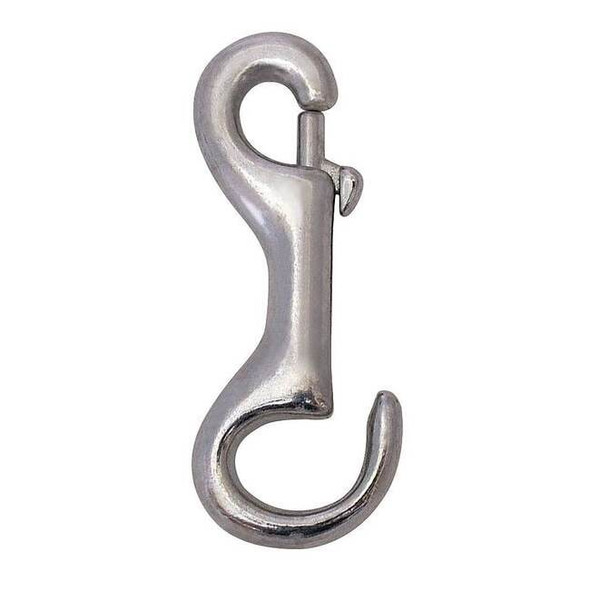 Lucky Line Slide Bolt Snap, Iron, 3/8 in Eye Dia 4GGJ6 Pack of 5