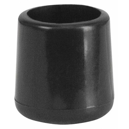 Flash Furniture Replacement Cap,Black LE-L-3-BK-CAPS-GG Pack of 7