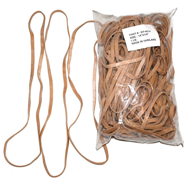 Encore Packaging Wide Band,1/4",14" Circ.,1 lb. Bag EP-4214 Pack of 2