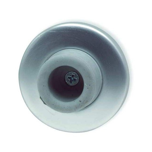 Manufacturer Varies Concave Door Stop, Satin Chrome, 2-3/8"H x 15/16"W 5U614
