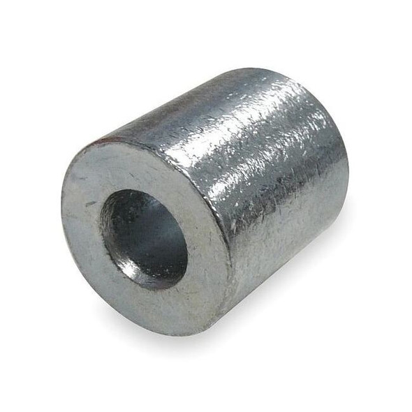 Dayton Stop Sleeve,1/16 In,Aluminum,PK50 2VKC5