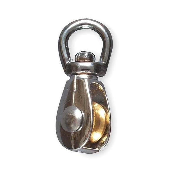 Manufacturer Varies Pulley, Swivel, 9 lb Limit, 1 Sheave 1RCE6 Pack of 2