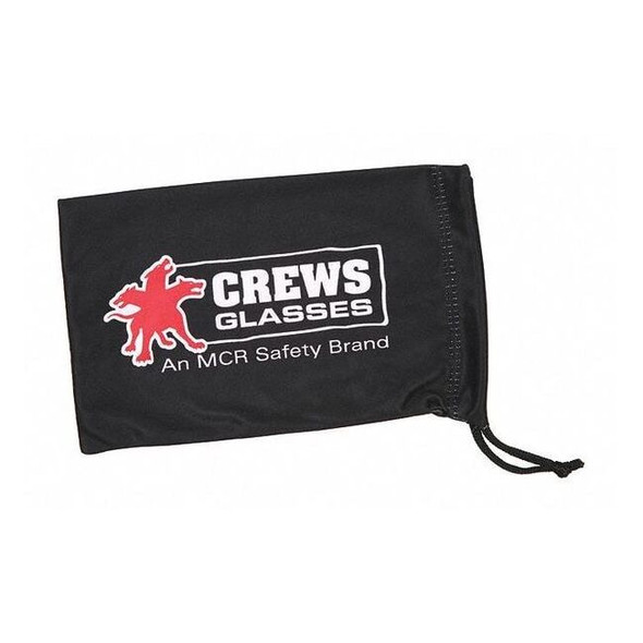 Mcr Safety Eyewear Bag, Black, Satin 208