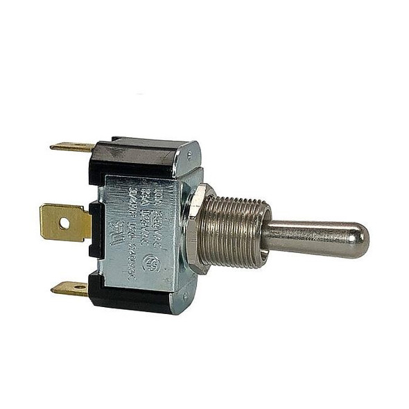 Carling Technologies Toggle Switch, SPST, 10A 250V, QuikConnct 2FA53-73-TABS