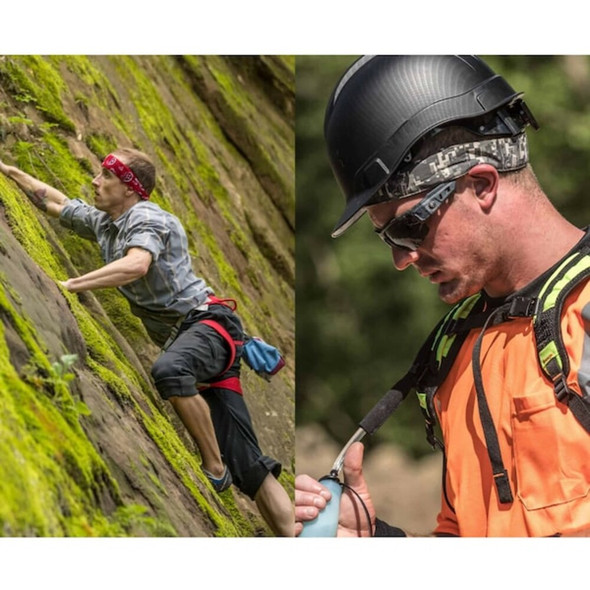 Ergodyne Cooling Bandana,Flames,Universal 6700 Pack of 6