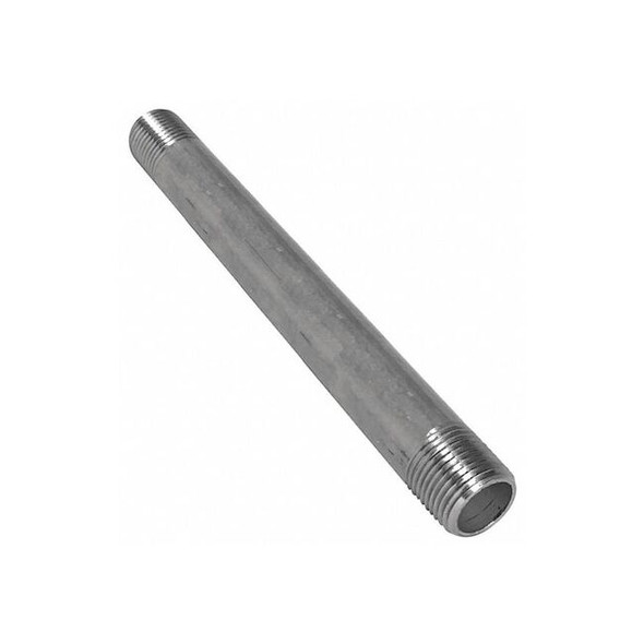 3/8" MNPT x 4 ft. TBE 316 Stainless Steel Pipe Sch 40 Pack of 5