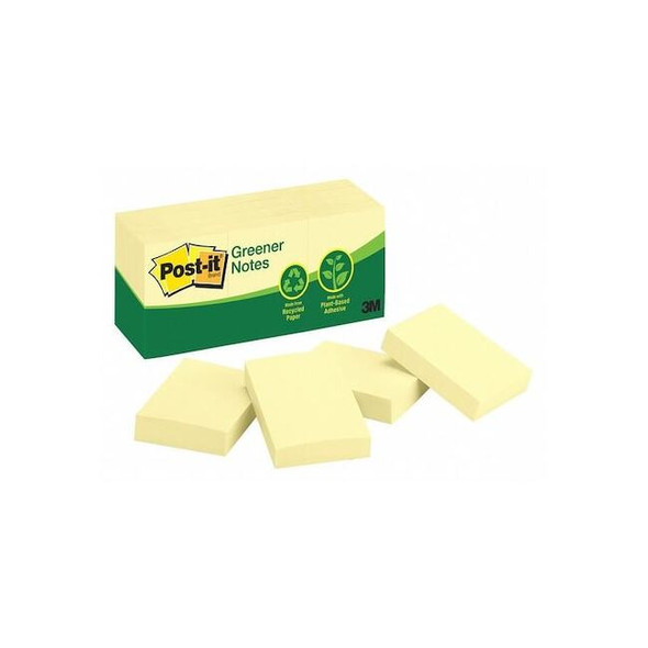 3m Post-It Notes, 2inx1.5in,Canary Yellow 653RP Pack of 36