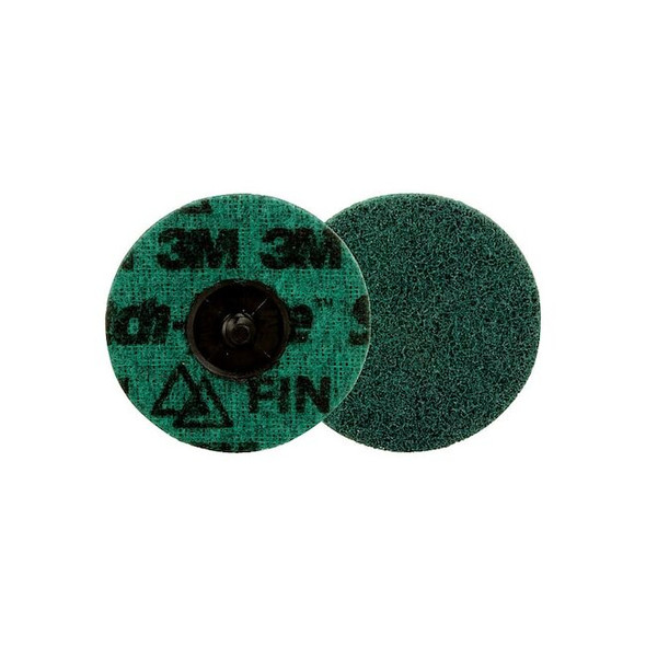 Scotch-Brite Precision Surf-Cond Disc,3in Dia,TR,25/Pack PN-DR Pack of 4