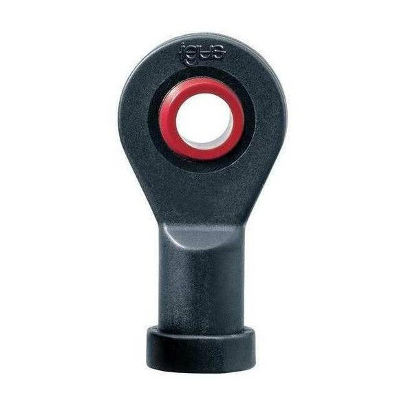 Igus Female Rod End,LH,1/4 in Bore,1/4"-28 EBLI-04 R