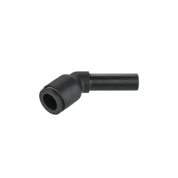 Legris Metric Push-to-Connect Fitting, Polymer, Black 3180 08 00