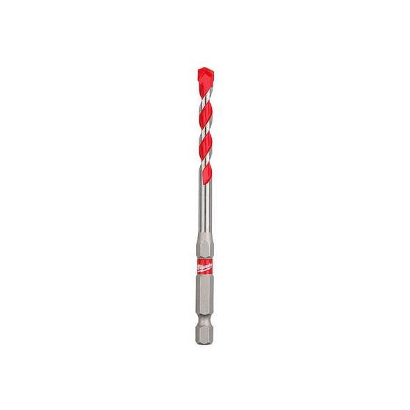 Milwaukee Tool Drill Bit, 1/4", 4" L, Carbide  48-20-9010 Pack of 3