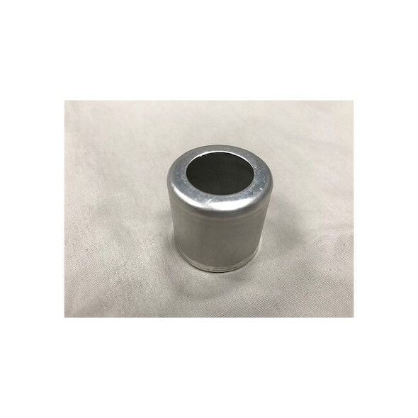 Globe Commercial Products Crimp Hose Ferrule,0.968"L,Alum,PK25 A-625-L