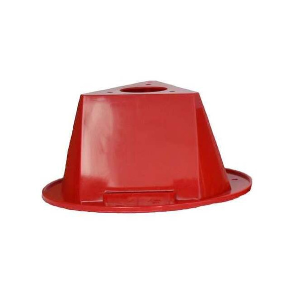 Manufacturer Varies HDPE Pallet Cones, 4 1/5 in H 03-500-828-R
