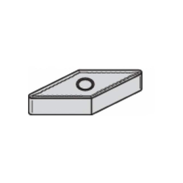 Widia Diamond Turning Insert, Diamond, 3, VNMG, 2, Carbide VNMG3322P Pack of 5