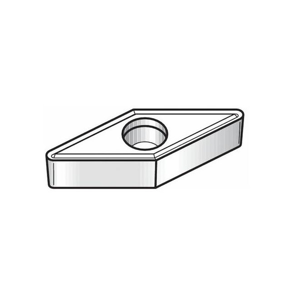 Widia Diamond Turning Insert, Diamond, 2, VBMT, 1, Carbide 4166576 Pack of 5