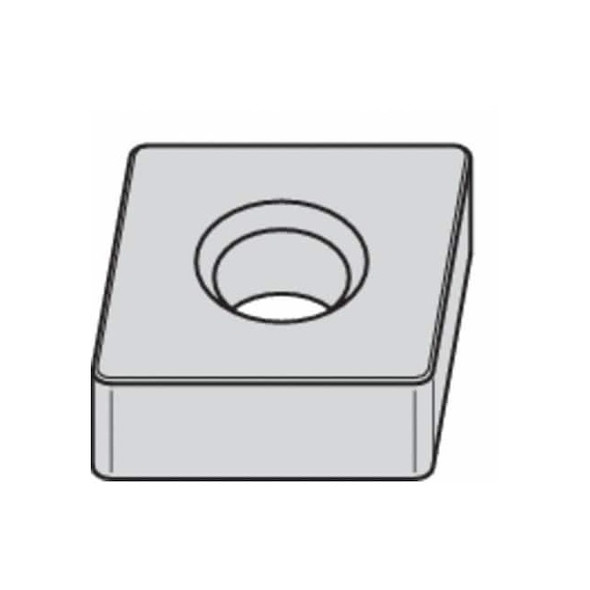 Widia Diamond Turning Insert, Diamond, 4, CNGA, 3, Ceramic CNGA434T0820
