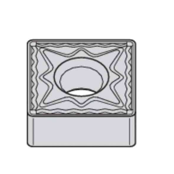 Widia Square Turning Insert, Square, 4, SNMG, 2, Carbide 4166808 Pack of 5