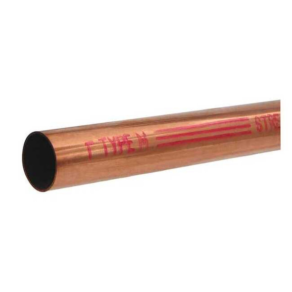 Streamline Straight Tubing, 7/8 in Outside Dia, 2 ft Length, M MH06002