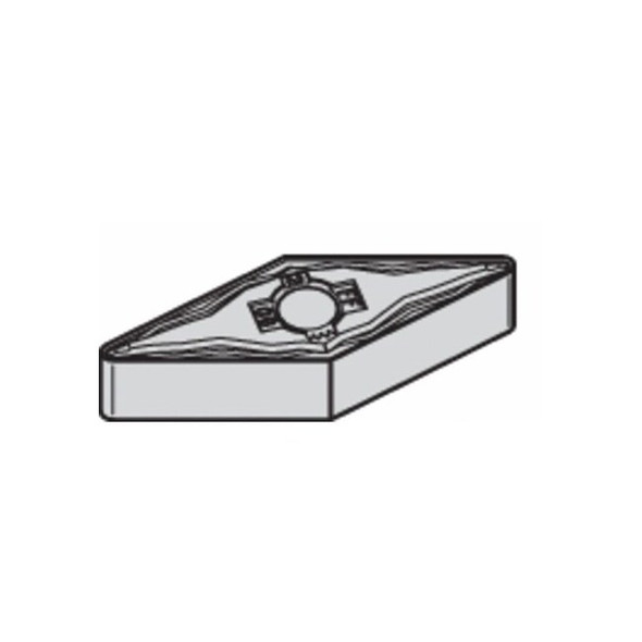 Widia Diamond Turning Insert, Diamond, 3, VNMG, 2, Carbide 4171054 Pack of 10