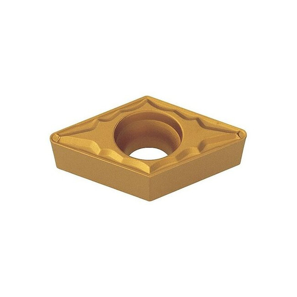 Diamond Turning Insert, Diamond, 3, DCMT, 1, Carbide Pack of 10