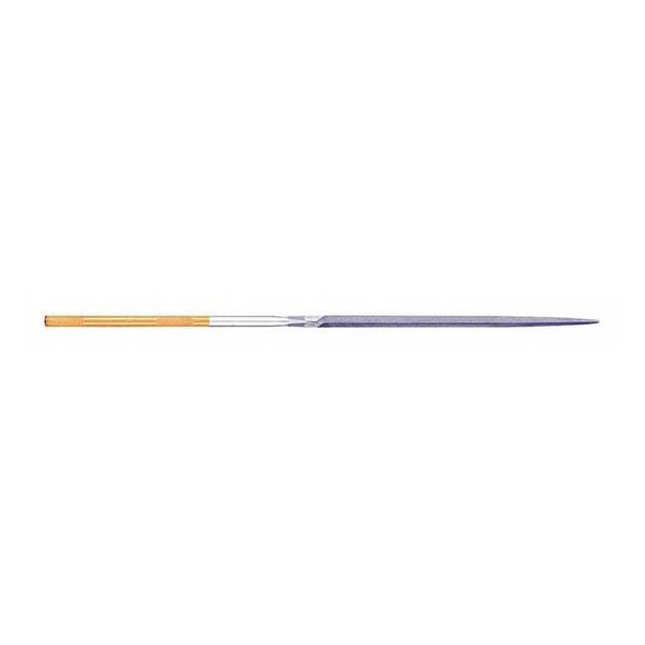 7" CORINOX Needle File for Stainless - Three-Square Shape, Cut 0 Pack of 12