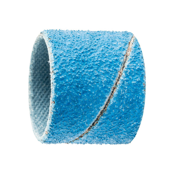 7/8" x 3/4" Spiral Band - Cylindrical Type, Alu. Ox. INOX 80 Grit Pack of 100