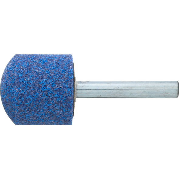 A21 Vitrified Mounted Point 1/4" Shank - Ceramic oxide 46 Grit TOUGH Pack of 10