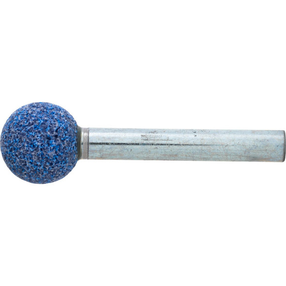 A26 Vitrified Mounted Point 1/4" Shank - Ceramic oxide 46 Grit TOUGH Pack of 10
