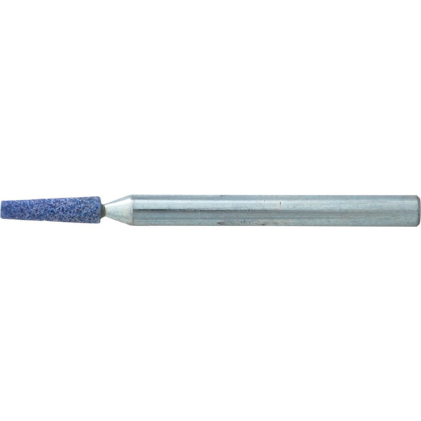 B97 Vitrified Mounted Point 1/8" Shank - Ceramic oxide 80 Grit TOUGH Pack of 10