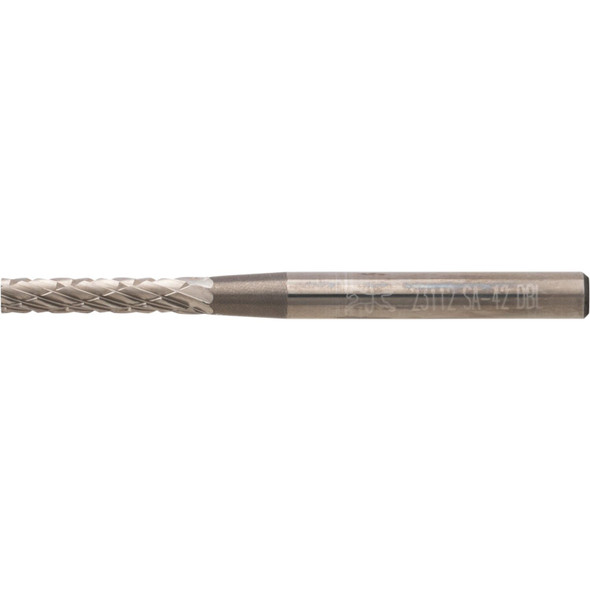 Carbide Bur - Cylind. (Plain End), DBL Cut - 3/32" x 1/2" x 1/8" Shank - SA-42