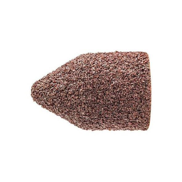5/8" x 1" POLICAP Abrasive Cap - Shape G - Aluminum Oxide - 60 Grit Pack of 50