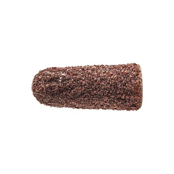 1/4" x 5/8" POLICAP Abrasive Cap - Shape L - Aluminum Oxide - 80 Grit Pack of 50