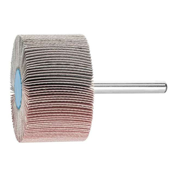 2" x 1" Mounted Flap Wheel - 1/4" Shank - Aluminum Oxide - 320 Grit Pack of 10