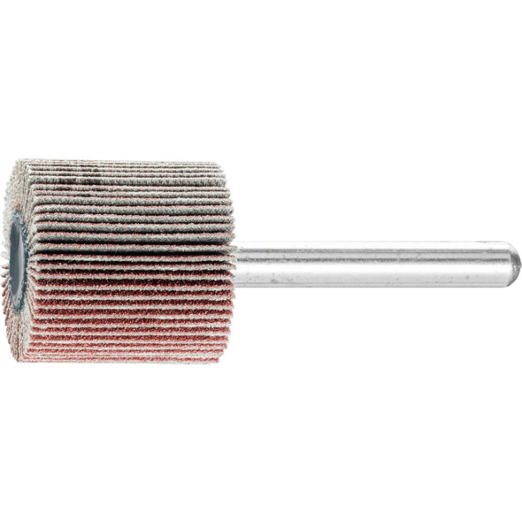 1" x 1" Mounted Flap Wheel - 1/4" Shank - 120 Grit SiC Pack of 10