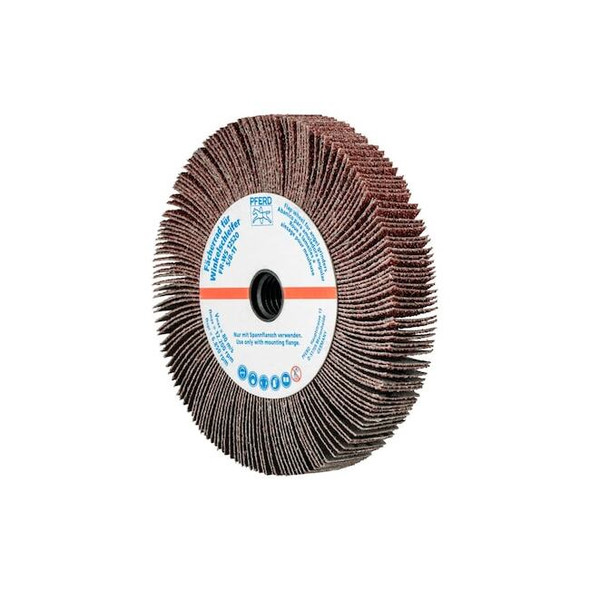 5" x 3/4" Unmounted Flap Wheel - 5/8-11 Thread, Aluminum Oxide 40 Grit Pack of 2