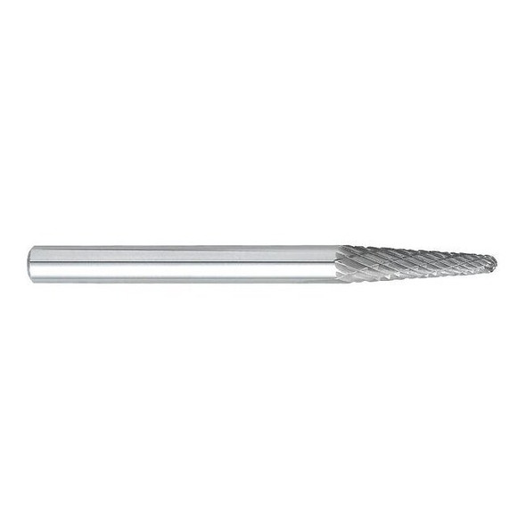 Osg Carbide Bur,8 deg. Included Angle,1/8 in 800-8017