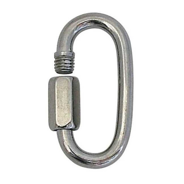 Lucky Line Connecting Link, SS, 200 lb Limit 4FCH7 Pack of 2