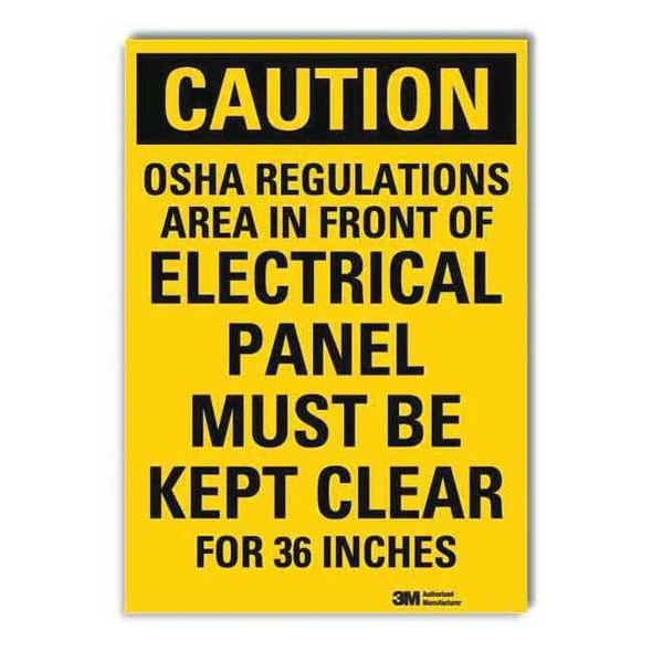 Lyle Caution Sign,14x10in,Reflective Sheeting U4-1572-RD_10X14