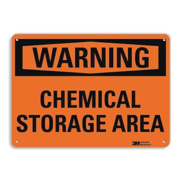 Warning Sign, 7 in H, 10 in W, Vertical Rectangle, English, U6-1041-RA_10X7