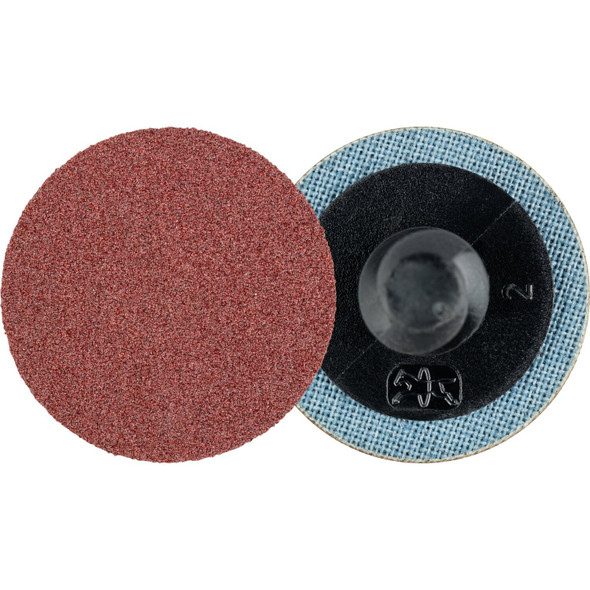 1" COMBIDISC Abrasive Disc - Type CDR - Aluminum Oxide - 180 Grit Pack of 100