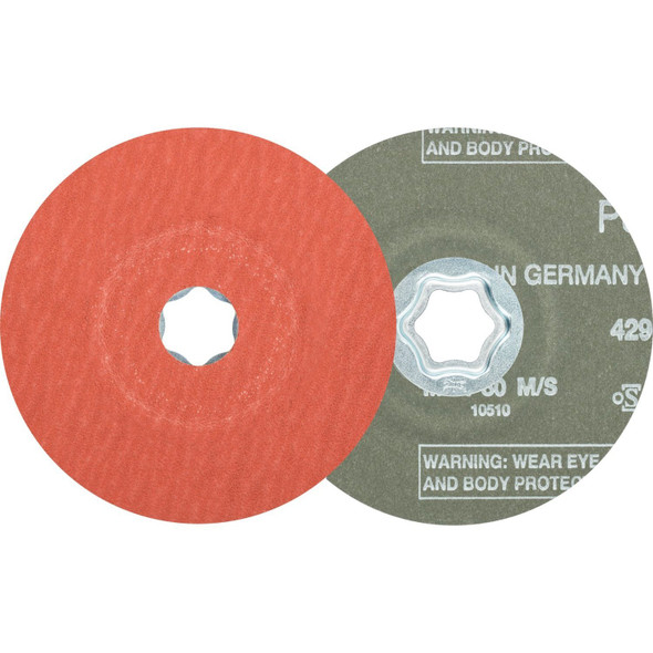 Pferd Tools Combiclick Fiber Disc,4-1/2",A-Cool,60 40302 Pack of 25