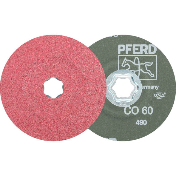 Pferd Combiclick Fiber Disc,4-1/2",Co-Cool,60 40700 Pack of 25