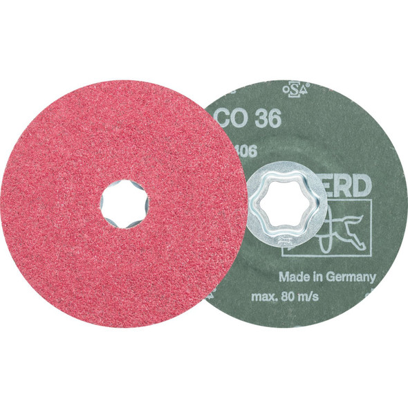 Pferd Combiclick Fiber Disc,4-1/2",Co-Cool,36 40698 Pack of 25
