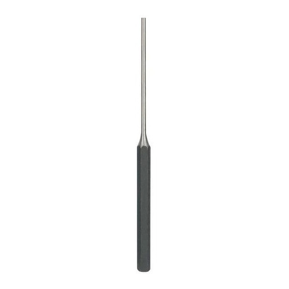 Westward Long Drive Pin Punch,1/8 In Tip,8 In L 2AJE4