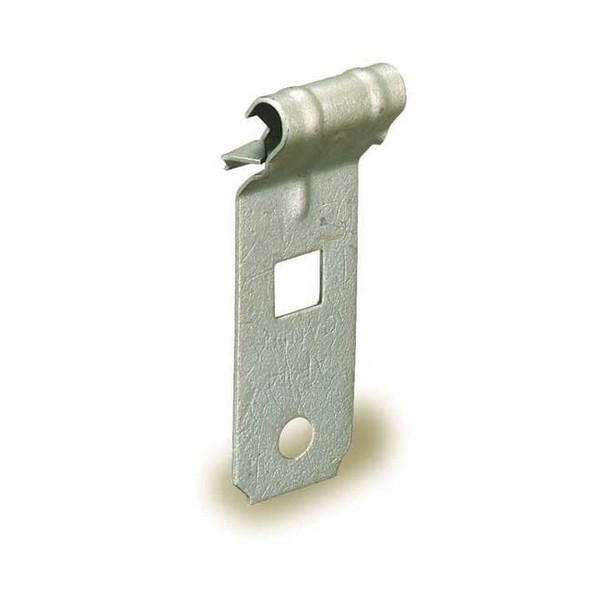 Nvent Caddy Flange Clip, Conduit Use, Steel, Zinc Phosphate AF14