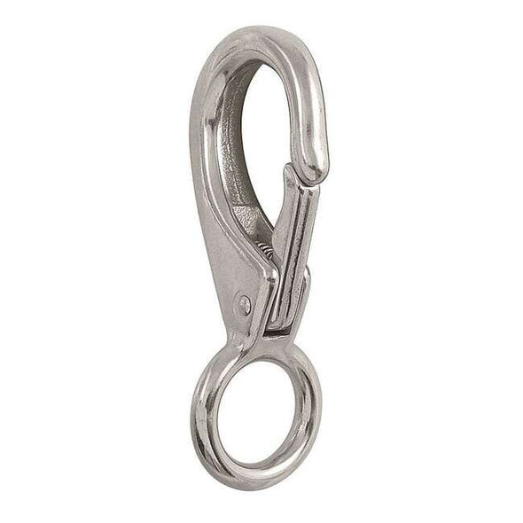 Lucky Line Spring Snap, Zinc, 9/16 in Eye Dia 4FCR7 Pack of 5