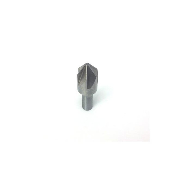 1/4" 82 Degree 6 Flute High Speed Steel Chatterless Countersink Pack of 2